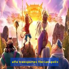 alfa transportes florianópolis