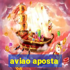 aviao aposta