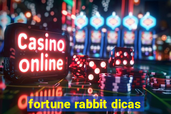 fortune rabbit dicas