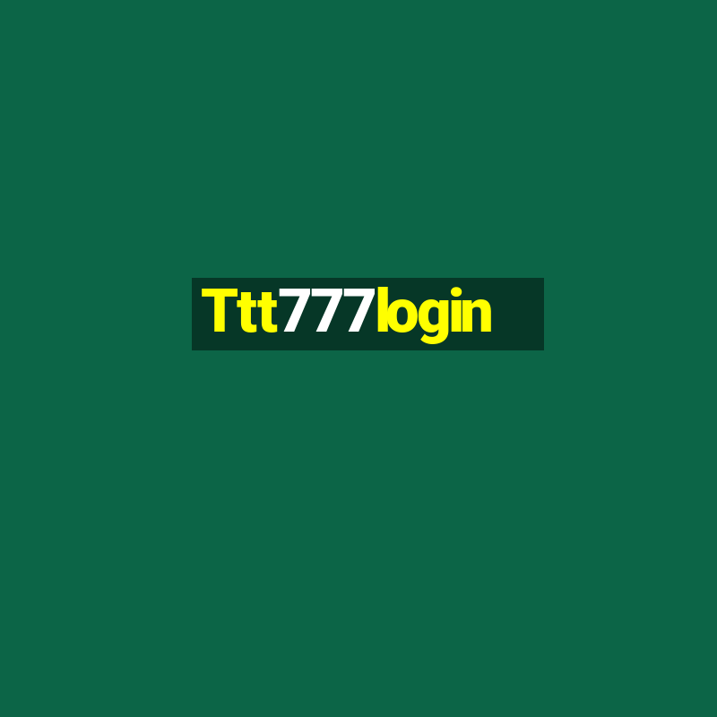 Ttt777login