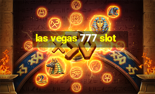 las vegas 777 slot