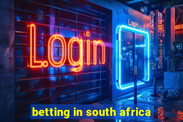 betting in south africa