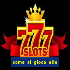 come si gioca alle slot machine online