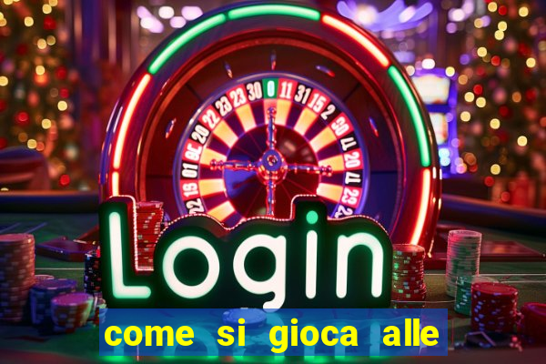 come si gioca alle slot machine online