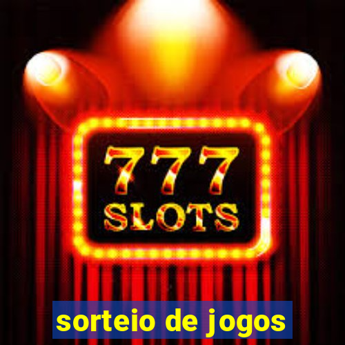 sorteio de jogos