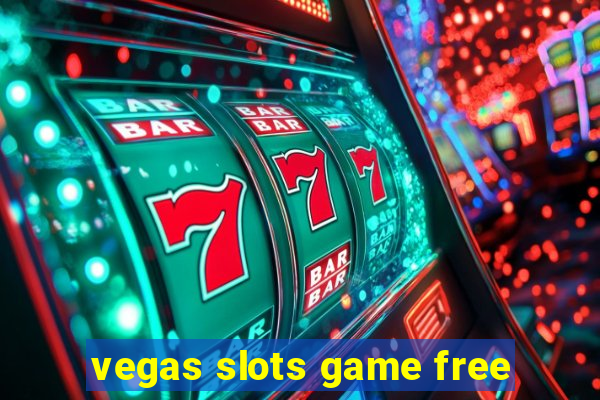 vegas slots game free