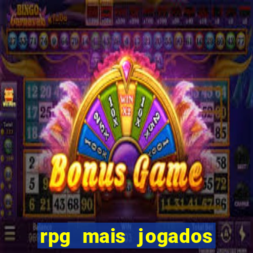 rpg mais jogados do mundo