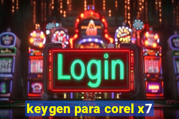 keygen para corel x7