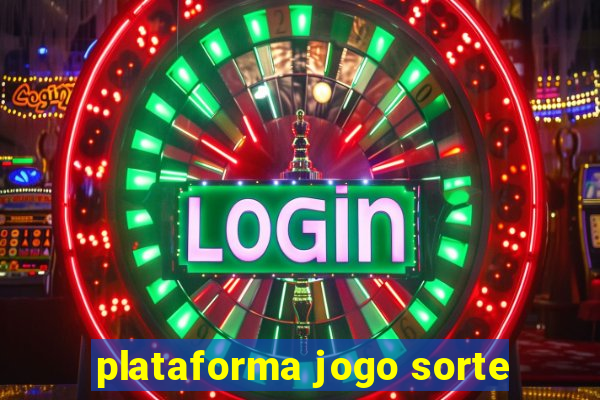 plataforma jogo sorte