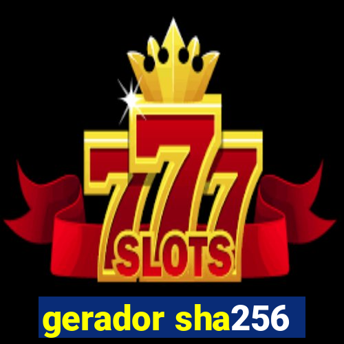 gerador sha256