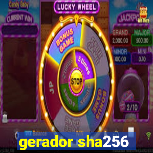 gerador sha256