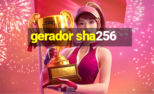 gerador sha256