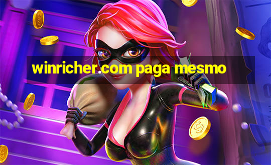 winricher.com paga mesmo