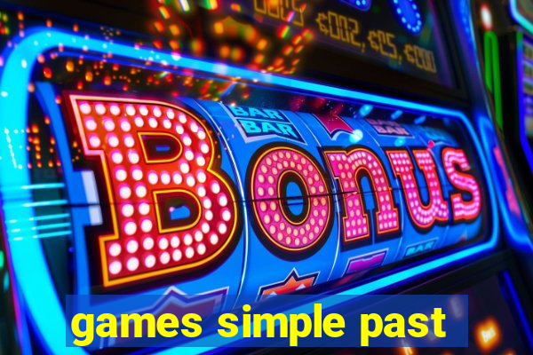 games simple past