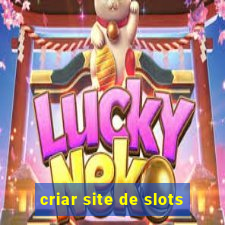 criar site de slots