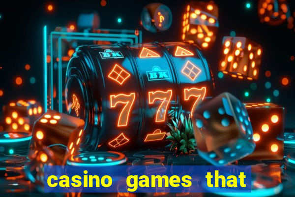 casino games that pay real money with no deposit