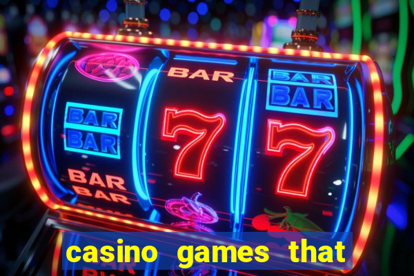 casino games that pay real money with no deposit