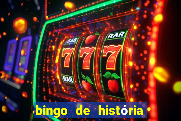 bingo de história 6 ano