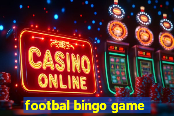 footbal bingo game