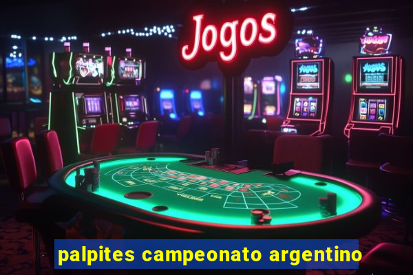 palpites campeonato argentino