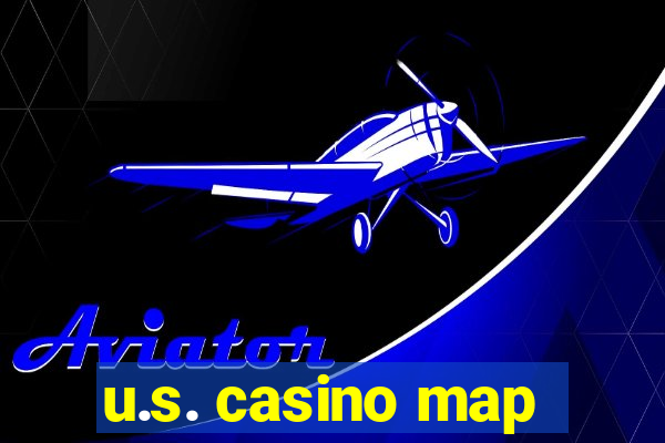 u.s. casino map