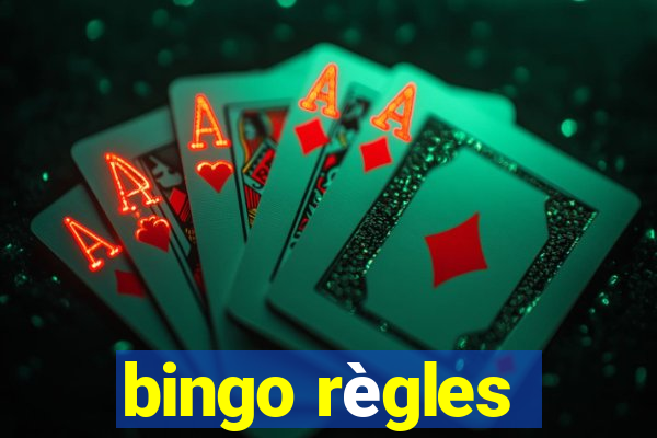 bingo règles