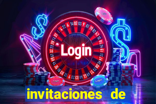 invitaciones de bingo para editar