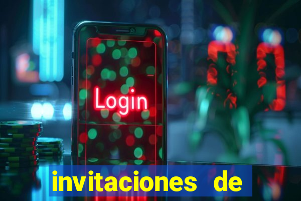 invitaciones de bingo para editar