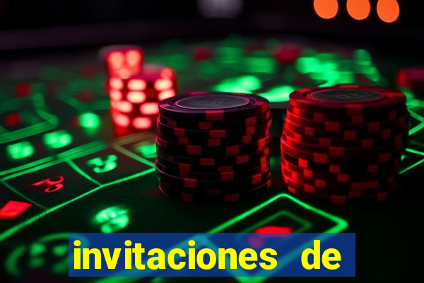 invitaciones de bingo para editar