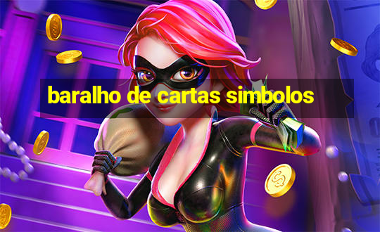 baralho de cartas simbolos