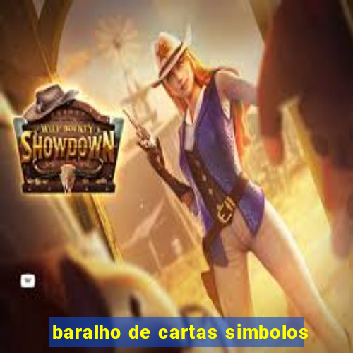 baralho de cartas simbolos