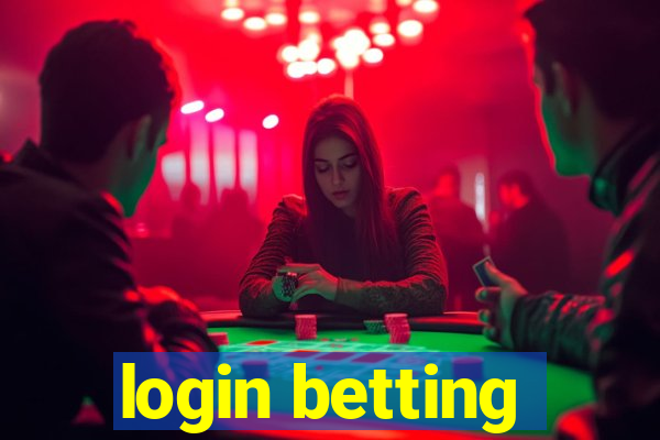 login betting