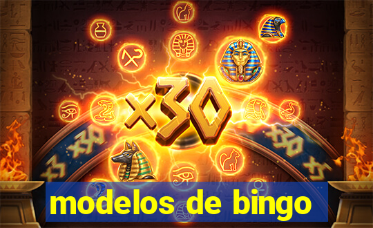 modelos de bingo