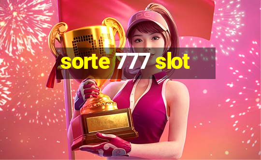 sorte 777 slot