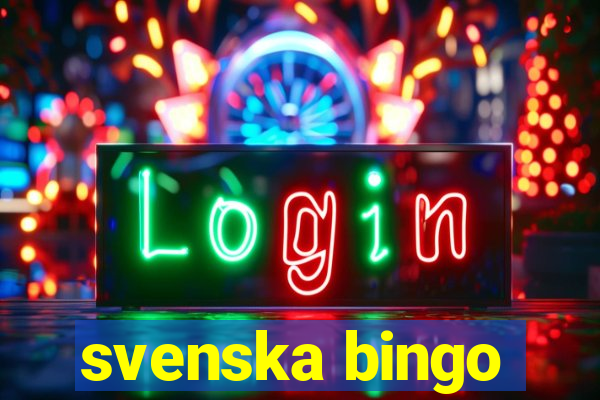 svenska bingo