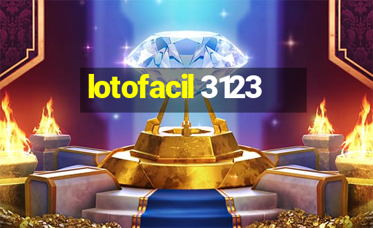 lotofacil 3123