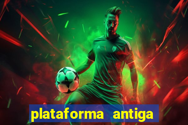 plataforma antiga de jogos