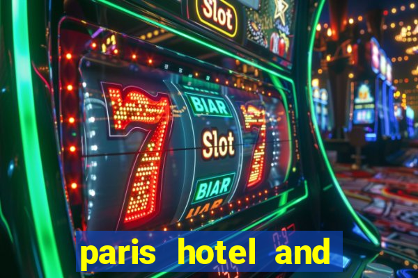 paris hotel and casino restaurants