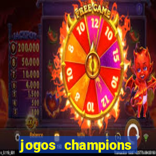 jogos champions league transmiss?o