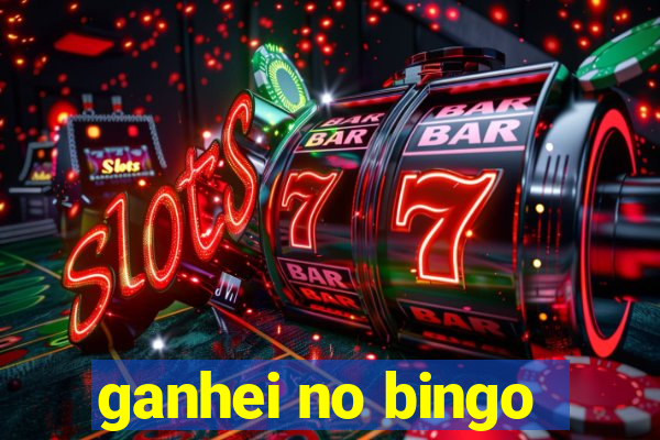 ganhei no bingo