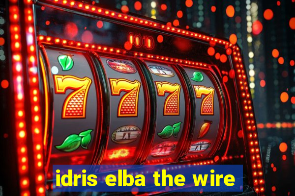 idris elba the wire