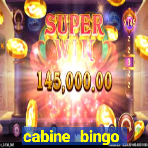 cabine bingo varanda msc