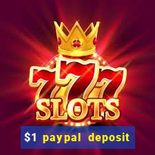 $1 paypal deposit casino nz