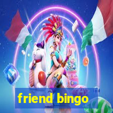 friend bingo