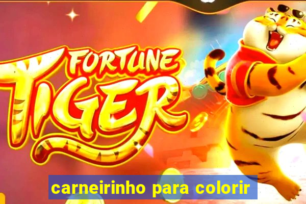 carneirinho para colorir