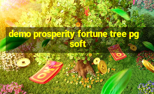 demo prosperity fortune tree pg soft