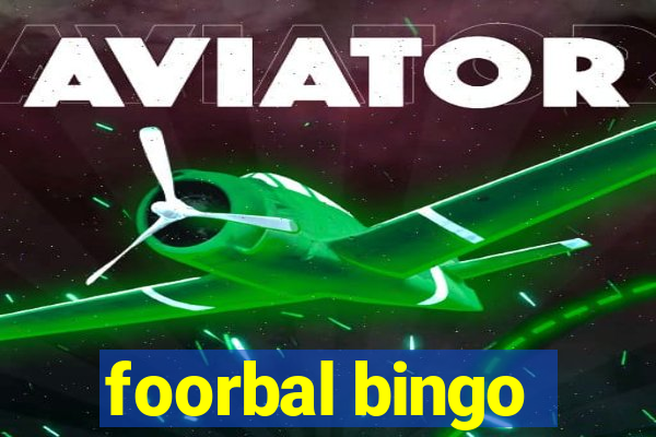 foorbal bingo