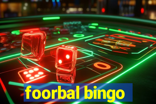 foorbal bingo