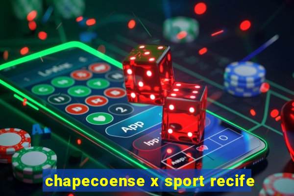 chapecoense x sport recife