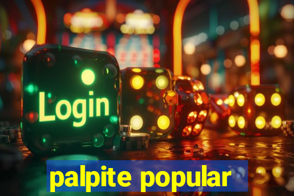 palpite popular